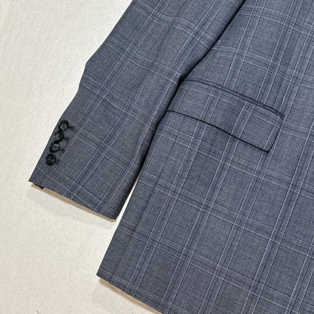 Brooks Brothers 1818 Regent Blazer 44L 100% Wool Vitale Barberis Canonico Italy